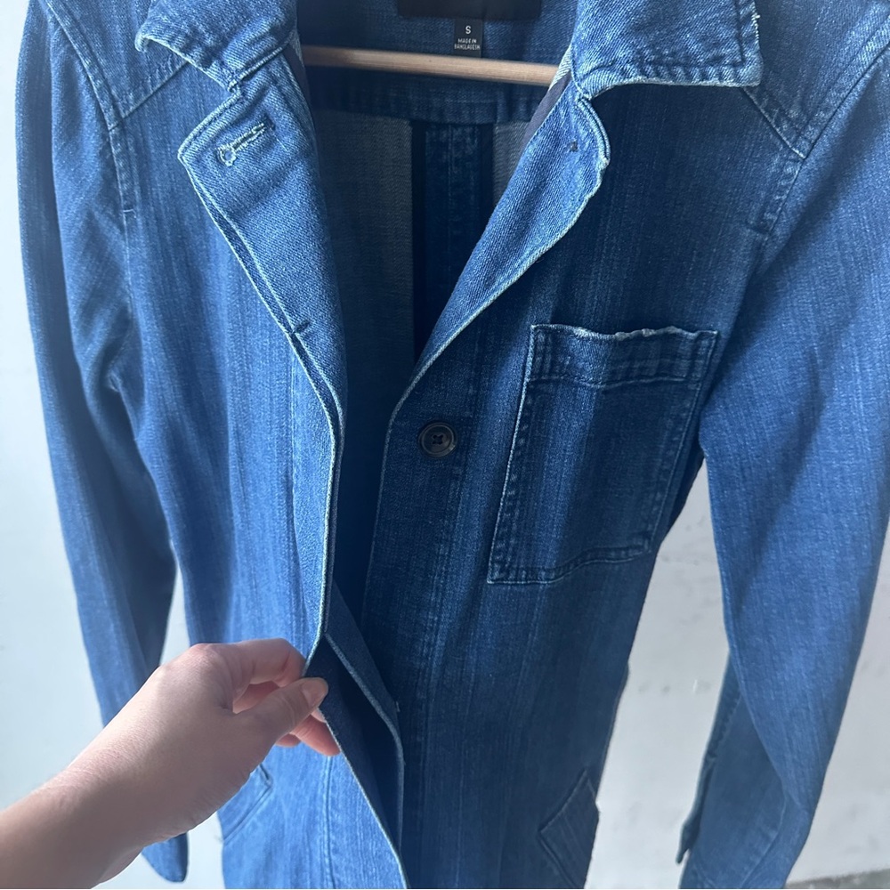 Banana Republic Indigo Denim Jacket - Picture 6 of 8